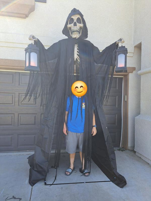 10' Pre-Lit Skeleton Arch