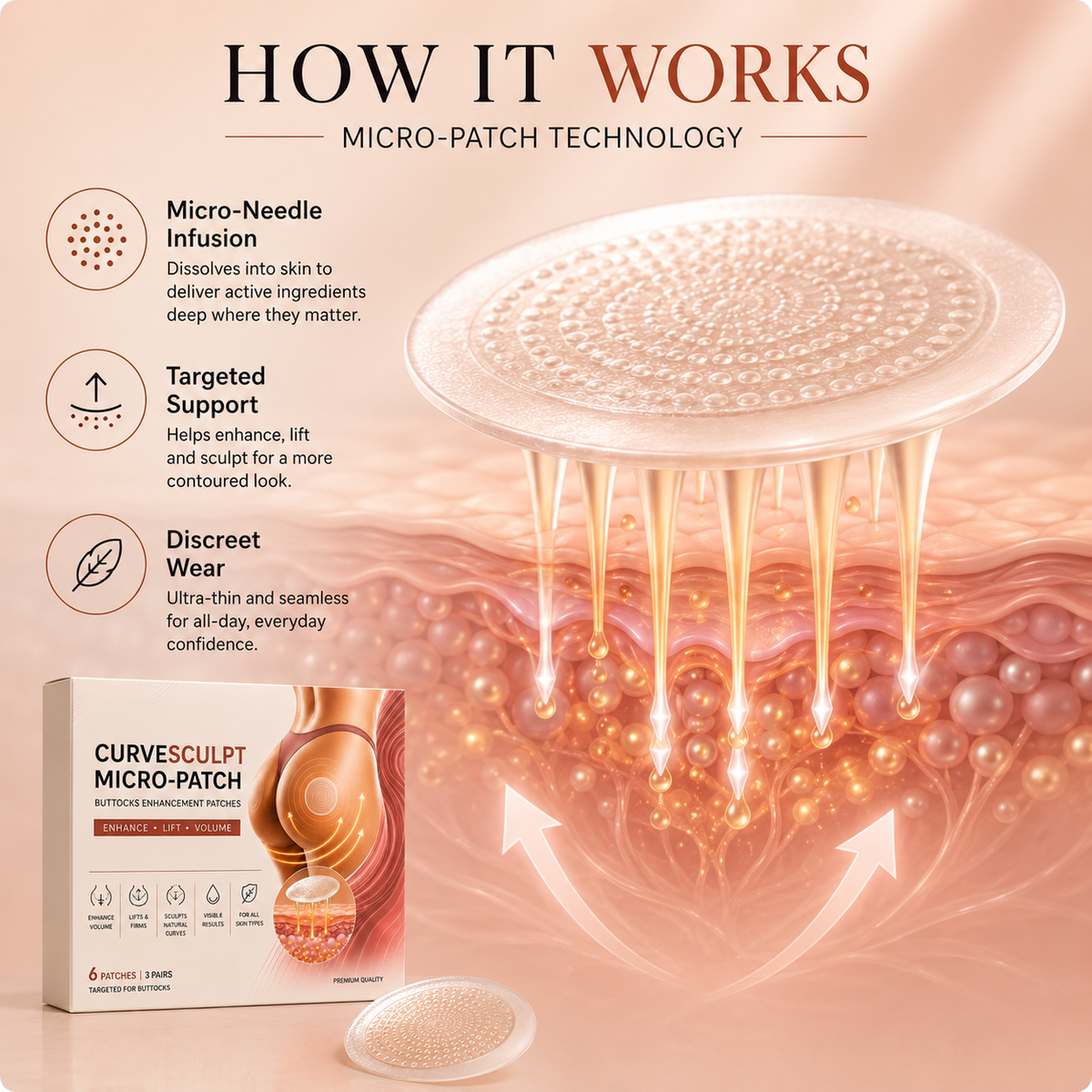 ssiki™ Micro-Patch Firm • Smooth • Sculpt Curves